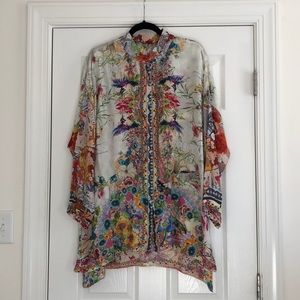 NWT Johnny Was Silk Tunic size XL